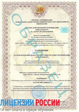Образец разрешение Куанда Сертификат ISO/TS 16949